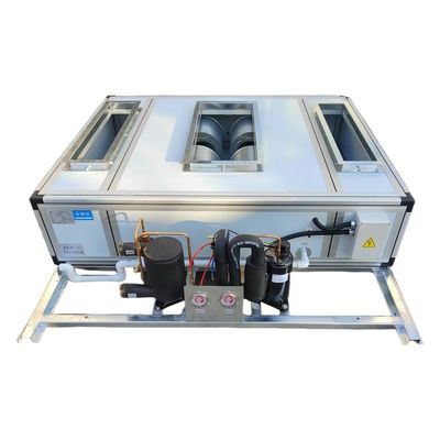 1-5HP 슈퍼 슬림 천장 서식 물 냉각 DX 공기 처리 장치 공기 정화 산업용 HVAC