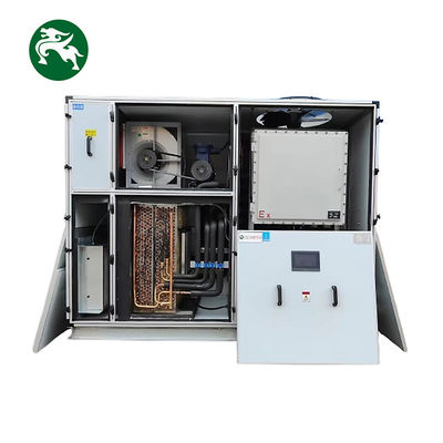 응축 열 회수 10HP DX 융합 지붕 팩 단위 폭발 방지 팬 모터