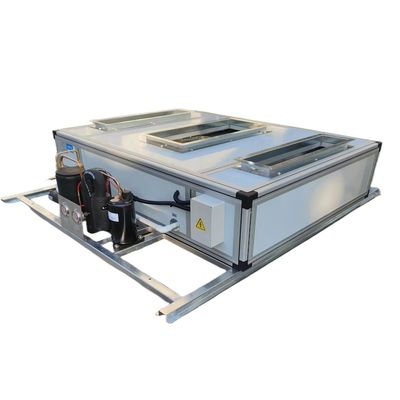 1-5HP 슈퍼 슬림 천장 서식 물 냉각 DX 공기 처리 장치 공기 정화 산업용 HVAC