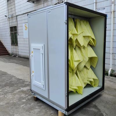 냉각 물 모듈 AHU 120T 높은 필터와 함께 병원 청정실