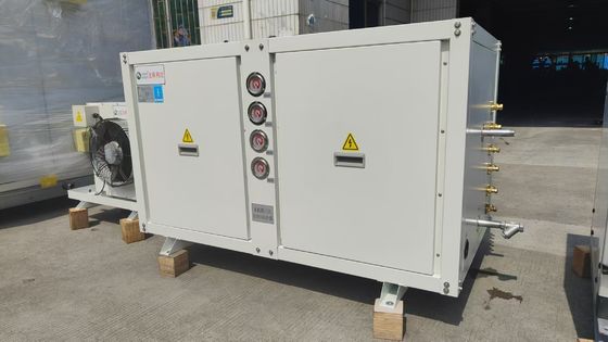 2HP 두 단계 캐스케이드 온도 및 차가운 물 장치 사용자 지정 공기 처리 장치