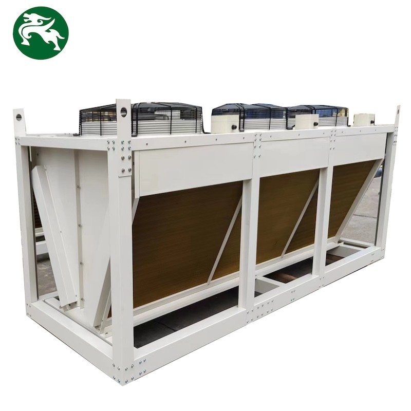 맞춤형 디자인 건조 냉각기 원격 라디에이터 Genset 엔진 냉각용 42000m3/H