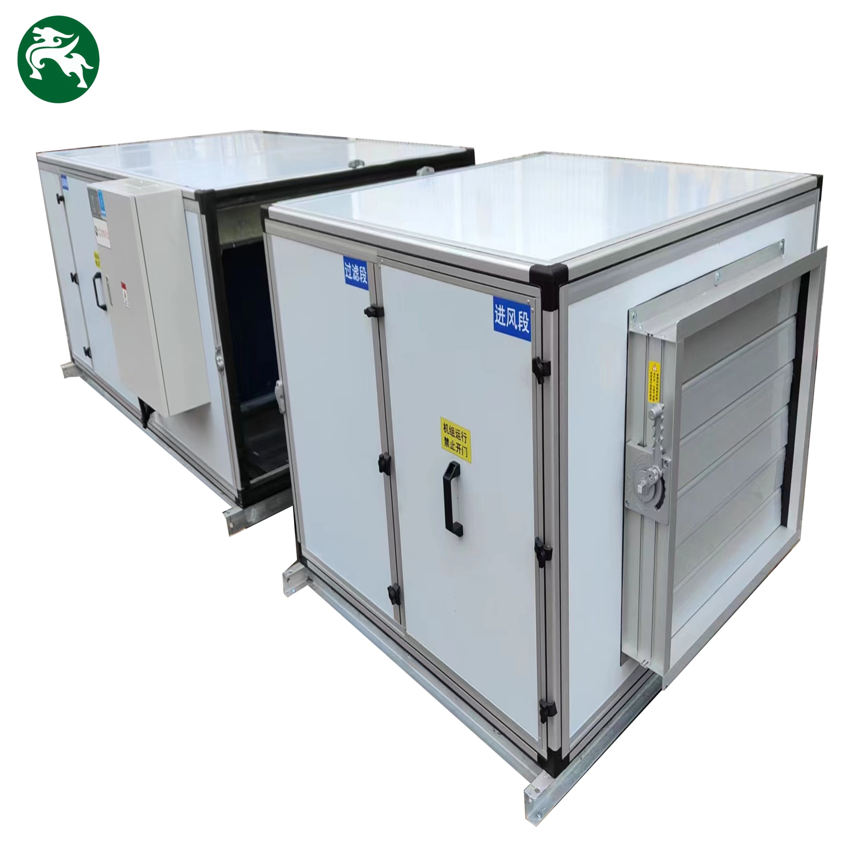10HP 20HP 30HP 공기 냉각 직접 확장 단일 냉각 AHU 의 맑은 방을 위해 약품 산업에서 사용